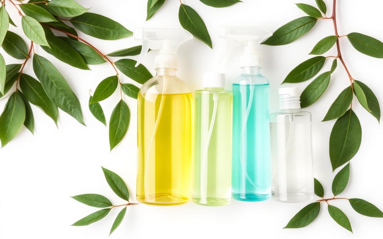 Eco-friendly plant-based cleaning products